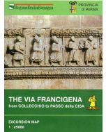 The Via Francigena from Collecchio to Passo della Cisa 1:25.000