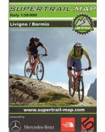 Livigno, Bormio supertrail map 1:50.000