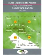 Parco Nazionale del Pollino set 4 carte 1:20.000 - il cuore del Parco