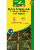 La Rete Ciclabile delle Province di Milano e di Monza 1:80.000