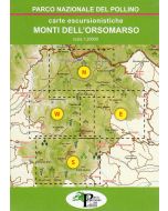 Monti dell' Orsomarso set 4 carte 1:20.000