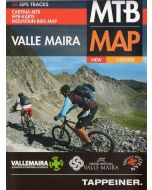 Valle Maira bike map 1:35.000