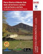 Parco Storico di Monte Sole - Medie valli del Savena e del Reno e valli del Sambro e del Setta 1:25.000 + guida