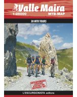  Valle Maira MTB MAP 1:25.000 IMPERMEABILE 2022