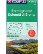 Dolomiti di Brenta 1:25.000