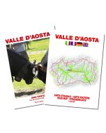 Valle d'Aosta guida turistica + carta stradale 1:100.000