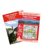 13 - Valle Centrale, Saint-Barthélemy, Saint-Marcel, Val Clavalité carta dei sentieri 1:25.000 ANTISTRAPPO 2023