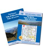 15 - Val Soana, Valle di Ribordone, Valle di Locana carta dei sentieri 1:25.000