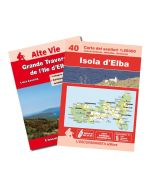 40 - Isola d'Elba (Île d'Elbe) 1:25.000 carte de randonnée FRANÇAIS