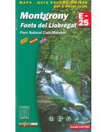 Montgrony, Fonts del Llobregat, Parc Natural Cadi-Moixero 1:25.000