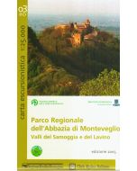 Parco Regionale dell’Abbazia di Monteveglio 1:25.000 