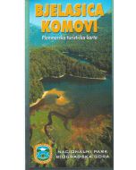 Bjelasica Komovi Mountain 1:60.000 