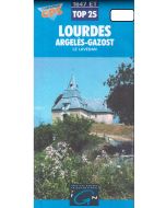 Lourdes, Argelès, Gazost, Le Lavedan 1:25.000