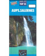 Aups, Salernes 1:25.000
