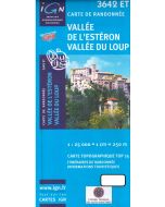 Vallée de l'Estéron, Vallée du Loup 1:25.000