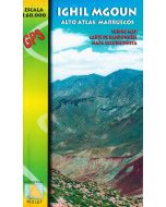 Ighil Mgoun - Alto Atlas 1:60.000