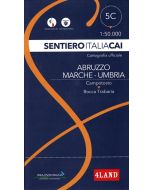 Sentiero Italia Abruzzo Marche Umbria 5C 1:50.000 Campotosto - Bocca Trabaria