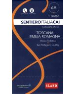 Sentiero Italia Toscana Emilia Romagna 6A 1:50.000 Bocca Trabaria - San Pellegrino in Alpe