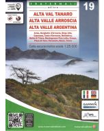 Alta Val Tanaro, Alta Valle Arroscia, Alta Valle Argentina 1:25.000