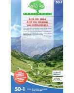 Alta Val Susa, Alta Val Chisone, Val Germanasca 1:50.000
