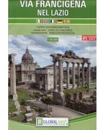 Via Francigena nel Lazio 1:50.000