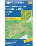 Garda Occidentale, Salò, Val Sabbia, Lago d'Idro 1:25.000