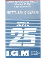 Motta San Giovanni 1:25.000 - f.602III