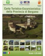 Carta turistico-escursionistica della Provincia di Bergamo f.08 1:25.000