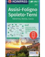 Assisi, Foligno, Spoleto, Terni, Valnerina 1:50.000