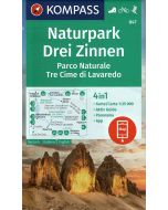 Parco Naturale Tre Cime di Lavaredo 1:25.000
