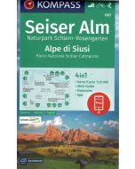 Alpe di Siusi, Parco Naturale Sciliar-Catinaccio 1:25.000