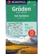 Val Gardena, Sella, Canazei 1:25.000