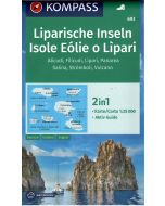 Isole Eolie o Lipari 1:25.000