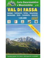 Val di Fassa f.9 1:25.000