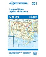 Laguna di Grado, Aquileia, Palmanova 1:25.000