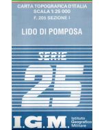 Lido di Pomposa 1:25.000 - f.205I