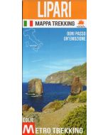 Lipari mappa trekking ITA.