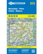 Marmolada, Pelmo, Civetta, Moiazza 1:25.000