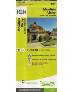 Moulins, Vichy f.141 1:100.000