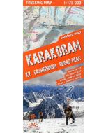 Karakoram, K2, Gasherbrum, Broad Peak 1:175.000