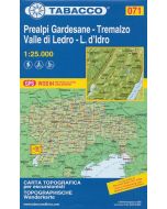 Prealpi Gardesane, Tremalzo, Valle di Ledro, Lago d'Idro 1:25.000