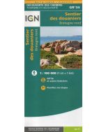 Sentier des douaniers nord 1:100.000