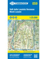 Valli della Lessinia Veronese, Monti Lessini 1:25.000