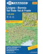 Livigno, Bormio, Val Viola, Val di Fraele 1:25.000