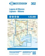 Laguna di Marano, Lignano, Bibione 1:25.000
