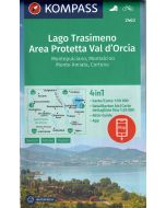 Lago Trasimeno, Area Protetta Val d'Orcia 1:50.000