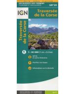 Traversée de la Corse GR20 1:50.000