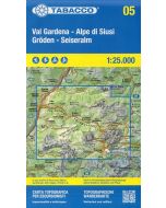 Val Gardena, Alpe di Siusi 1:25.000