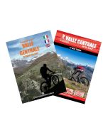 Valle Centrale in mountain-bike - guida + carta 1:25.000