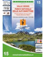 Valle Gesso, Parco Naturale Alpi Marittime 1:25.000 f.15
